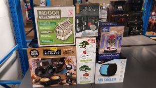 (146/9D) Lot RRP £153. 7x Items - Mixed Lot. 1x The Hairy Bikers Double Deep Dish Pie Maker RRP £...