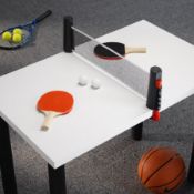 (54/R9) Lot RRP £95. 5x Items. 2x Instant Table Tennis Set RRP £15 Each. 1x Jumanji The Board Gam...