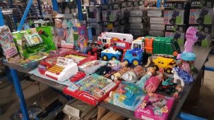 (255/7J) Lot RRP Circa £100. Approx 34x Mixed Toys. (See Photos For Contents).