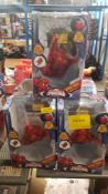 (133/R8) Lot RRP £150. 5x Marvel 3D Deco Light Spiderman Spidey Hand RRP £30 Each. (All Units Hav...