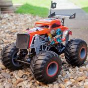 (38/10I) Lot RRP £135. 3x Red5 1:16 Scale RC Monster Truck Red Radio Controlled Truck RRP £45 Eac...