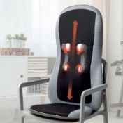(20/11D) RRP £149. Sharper Image Bodyscan Shiatsu Massage Chair Cushion.