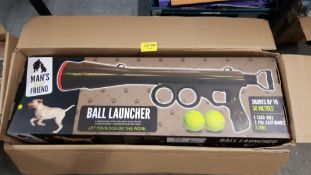 (149/R8) Lot RRP £80. 4x Mans Best Friend Ball Launcher RRP £20 Each. (All Units Have Return To M...