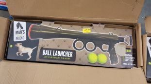 (150/R8) Lot RRP £80. 4x Mans Best Friend Ball Launcher RRP £20 Each. (All Units Have Return To M...