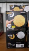 (119/9D) Lot RRP £140. 7x #winning Colour Changing Moon Lamp RRP £20 Each. (All Units Have Return...