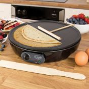 (64/R9) Lot RRP £133. 3x Items. 1x Quest Pancake & Crepe Maker RRP £35. 1x Hairy Bikers Double De...