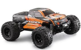 (181/6M) Lot RRP £114. 2x Items. 1x FTX Tracer RC Monster Truck 1:16 Scale Orange RRP £75. 1x Sha...