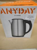 John Lewis Anyday 1.7L Kettle. RRP £25 - GRADE U