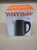 John Lewis Anyday 1.7L Kettle. RRP £25 - GRADE U