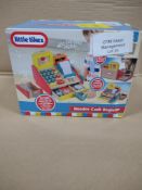 Little Tikes Wooden Cash Register. RRP £25 - GRADE U