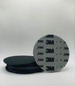 100 x 3M 150mm Foam Backed Sanding Pads 2000g RRP £400+ Body Spray Shops Preparation