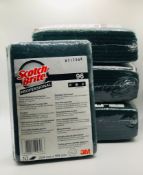 4 Packs of 3M Scotch Brite General Purpose Medium Scouring Cleaning Pads