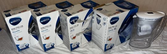 5x Water Filter Jug 2.4L - Brita Filters - Marella, Aluna & Marella XL