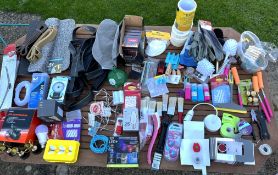 Various DIY - Paint Brushes, Fire Lighters, Masking Tape, Dust Mask, Work Gloves, Tools + More