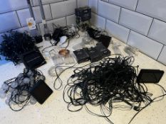 Job Lot Lighting- Battery & Solar Powered LED Indoor/Outdoor Lights - Tested Working