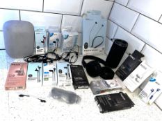 Mixed untested Electrical Goods - Earphones & Speakers