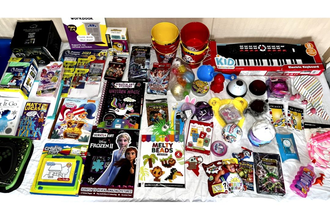 Large Selection of Toys - Disney, Ryans World, Pokemon, Minecraft, Solar Projector & Keyboard + - Image 1 of 9