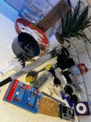 Domestic Homeware - Cutlery, Sun Glasses, Brushes, Baking Tray and other various items