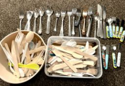 Domestic Homeware - Metal, Plastic and Wooden Kitchen Utensils