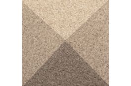 2.43sqm Cork Giza White Pyramid Interior Wall Cladding CW3004