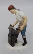 Royal Doulton Figurine The Blacksmith of Williamsburg HN 2240