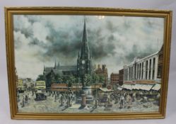 The Bull Ring Birmingham Framed Print