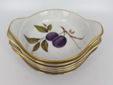 Set of 6 Royal Worcester Evesham Serving Dishes