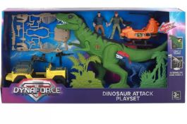 (210/7M) Lot RRP £214. 8x Items. 1x Adventure Force Dinosaur Attack Playset RRP £15. 1x Revolt Ni...