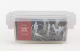 (83/6F) Lot RRP £137. 15x Items. 4x Battery Operated White Bulb 50 String Lights RRP £4 Each. 2x...