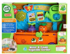 (61/6D) Lot RRP £114. 4x Toy Items. 1x Leap Frog Water & Count Vegetable Garden RRP £35. 2x Barbi...