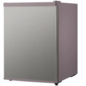 (9/6D) RRP £154.99. Russell Hobbs 66L Stainless Steel Effect Mini Fridge RHTTF67SS. (H63.0 x W44....