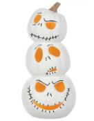 (107/6B) 9x Halloween Items. 2x Animated Light And Sound Rocking Child (1x Girl, 1x Boy). 1x Disn...