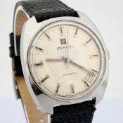 Zenith / Vintage Automatic - Gentlmen's Steel Wrist Watch
