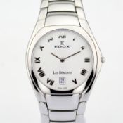Edox / Date - Date World's Slimest Calender Movement - (Unworn) Steel / Unisex