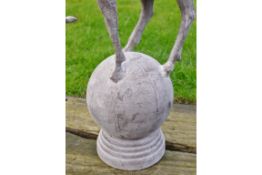 Cast Iron Stag Garden Ornaments