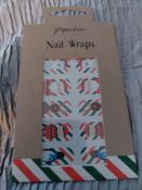 Nail Wraps with Christmas Designs RRP £72