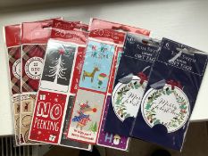 200 Asst Packs off Christmas Gift Tags