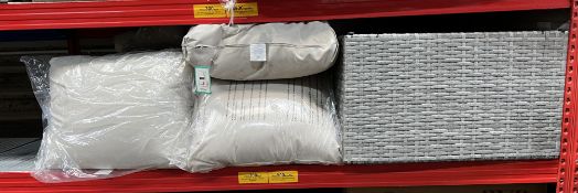 Entire Contents of 2 Bays of Rattan Furniture, Stock Appears to be in New Condition. RRP £400