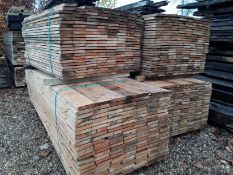 50x Softwood Fresh Sawn Mixed Larch / Douglas Fir Boards / Planks / Cladding 1