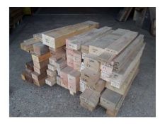 80x Hardwood Kiln Dried & Air Dried Sawn / Planed Oak, Opepe, Iroko, Ash, Teak Turning Blanks
