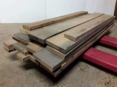 21x Hardwood Dry Sawn English Oak Boards / Timber Offcuts