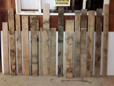 17x Hardwood Dry Sawn English Oak Boards / Timber Offcuts