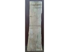Hardwood Timber Air Dried Sawn Waney Edge / Live Edge English Oak Board / Slab
