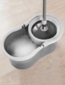 Description: (108/6O) Lot RRP £100 4x Items 3x Addis Grey Spin Mop And 6 Litre Bucket RRP £25 Each