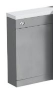 Description: (136/5C) Myspace Slate Combination Back To Wall WC Unit COM900BTWGR (Unit Appears