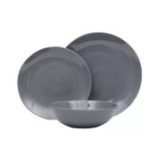 Description: (53/10A) Lot RRP £75 3x Stoneware Grey 12 Piece Dinner Set RRP £25 Each Lot Contains