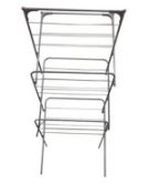 Description: (124/6I) Lot RRP £80 5x Mixed Clothes Airers To Include Addis 3 Tier Clothes Airers