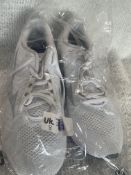 Brand New Wave Rider Fitness Trainers in White and Blue, Size UK Men's 8