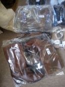 Brand New Brown Heeled Boots Size 3
