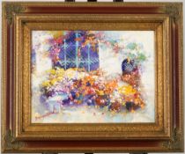 Original Italian Oil on Canvas by Airoldi